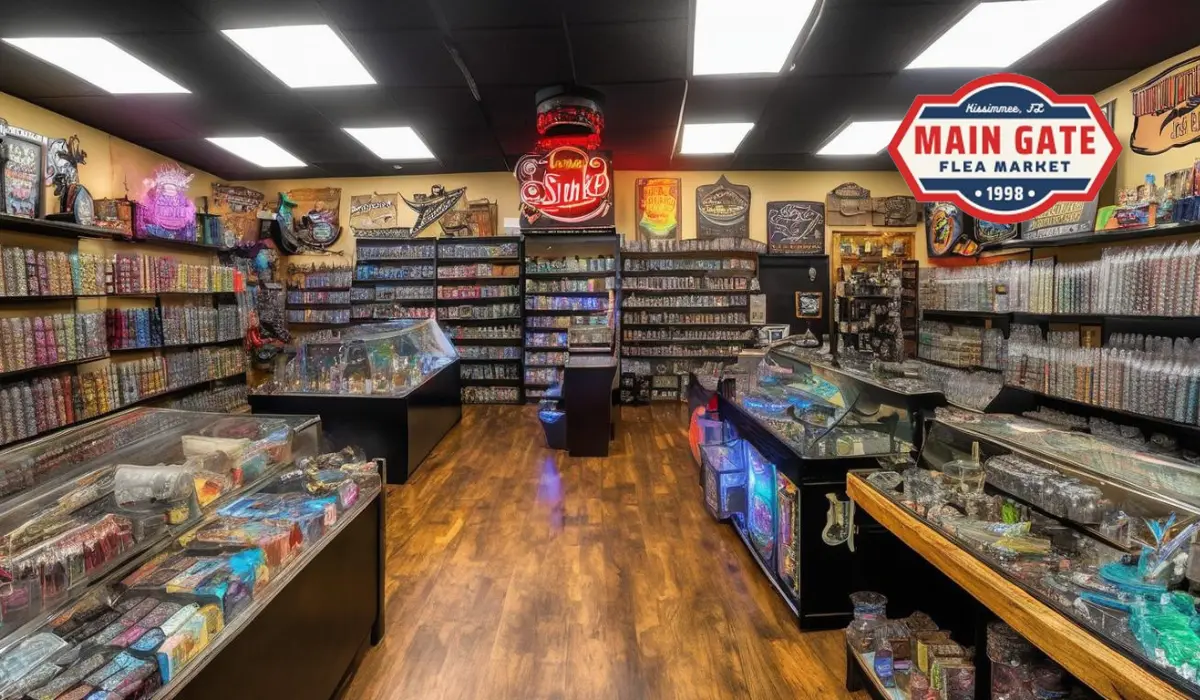 Discover Unique Smoke Shop at Main Gate Flea Market Orlando