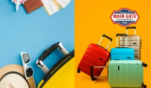 Find Quality Luggage, Travel Essentials at Main Gate Flea Market