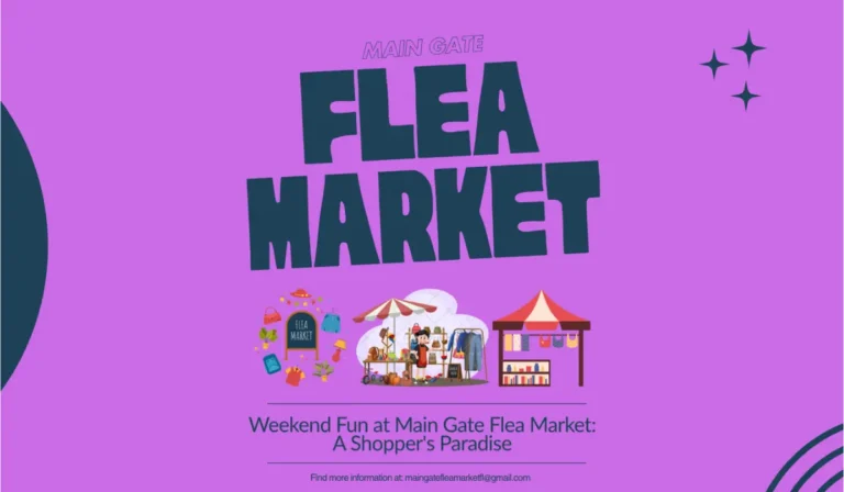 Weekend Fun at Main Gate Flea Market: A Shopper's Paradise